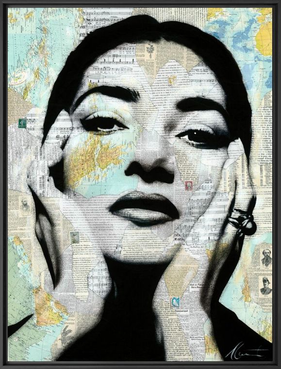 MARIA CALLAS - ANDRE MONET - Photographie