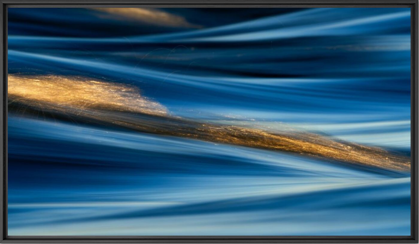 Golden current - Anette Mossbacher - Photograph