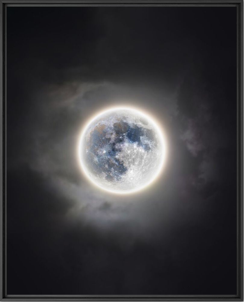 Superlune clart&eacute; nocturne - Astronophilos  - Photograph