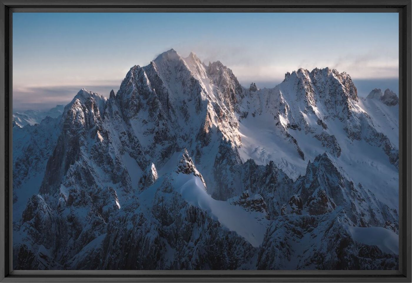 L&rsquo;aiguille verte et les Drus - Audrey Cavan - Photographie