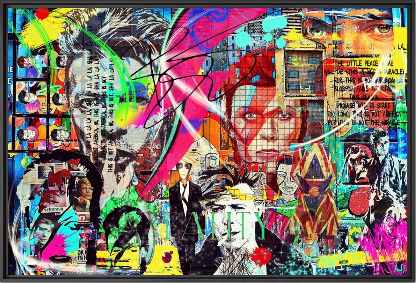 Bowie reality -  Aurore Joly Digital Art - Fotograf&iacute;a