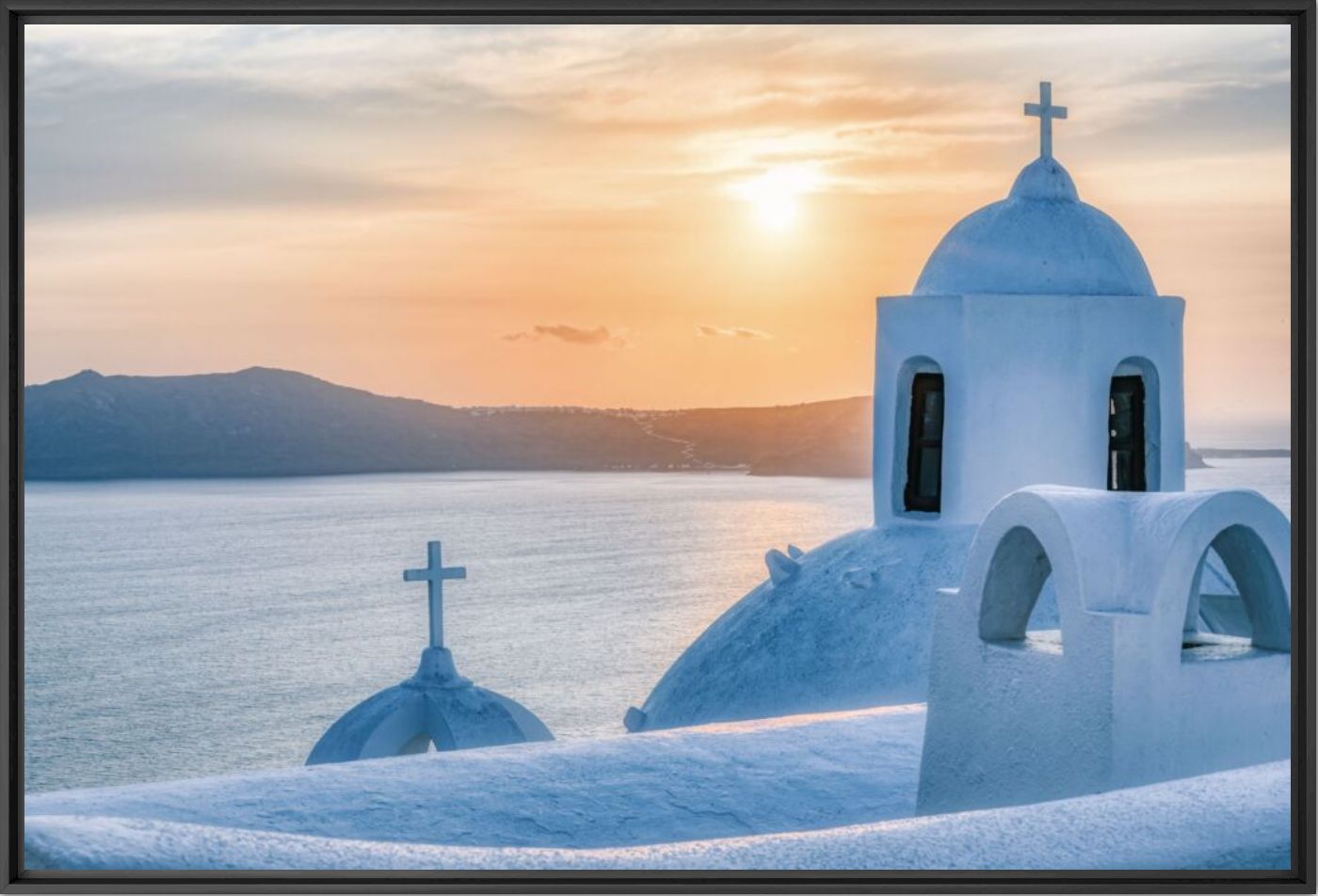 Santorini blues - BERNHARD HARTMANN - Photographie
