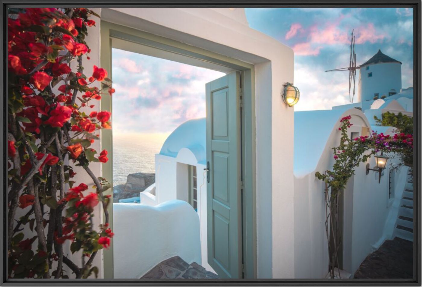 The colors of Santorini - BERNHARD HARTMANN - Photographie