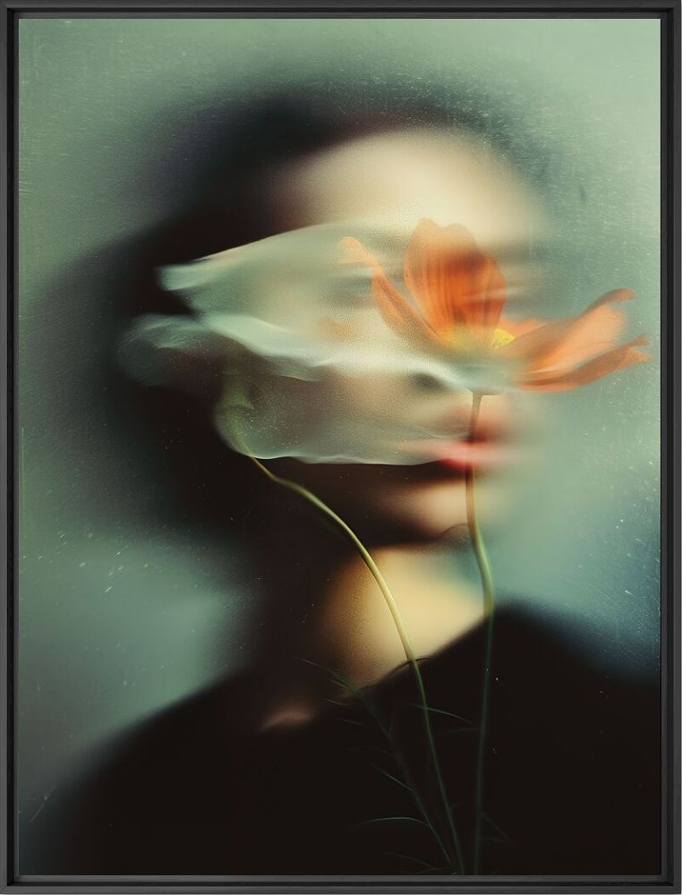 Behind the flowers 2 - Caspar Jade - Photographie