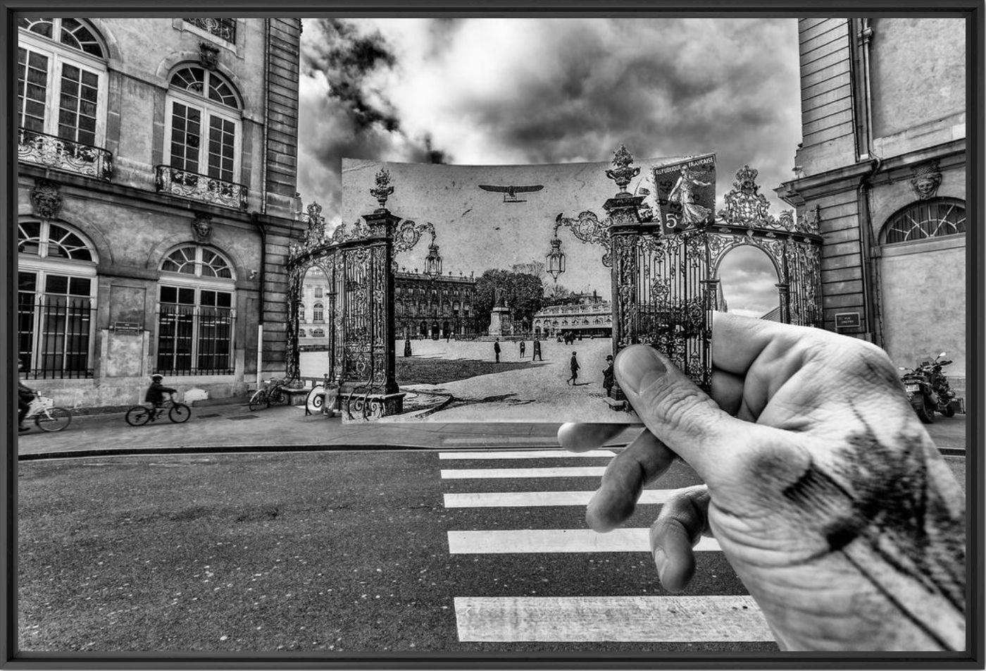 Monoplan survolant Nancy - Charly Macminem - Photographie