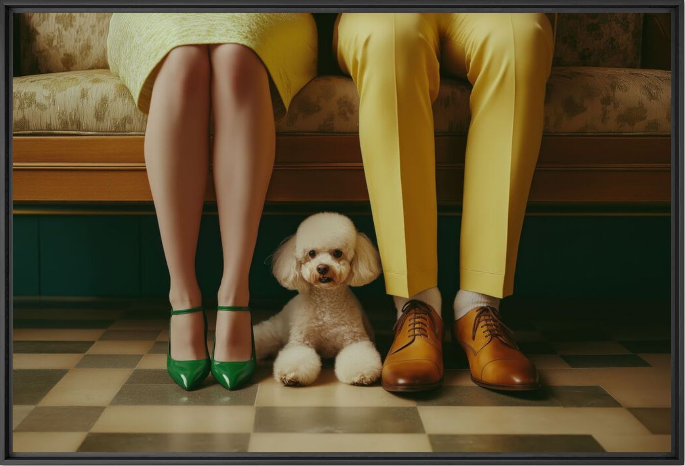 Poodle and style - Chris Lou - Photographie
