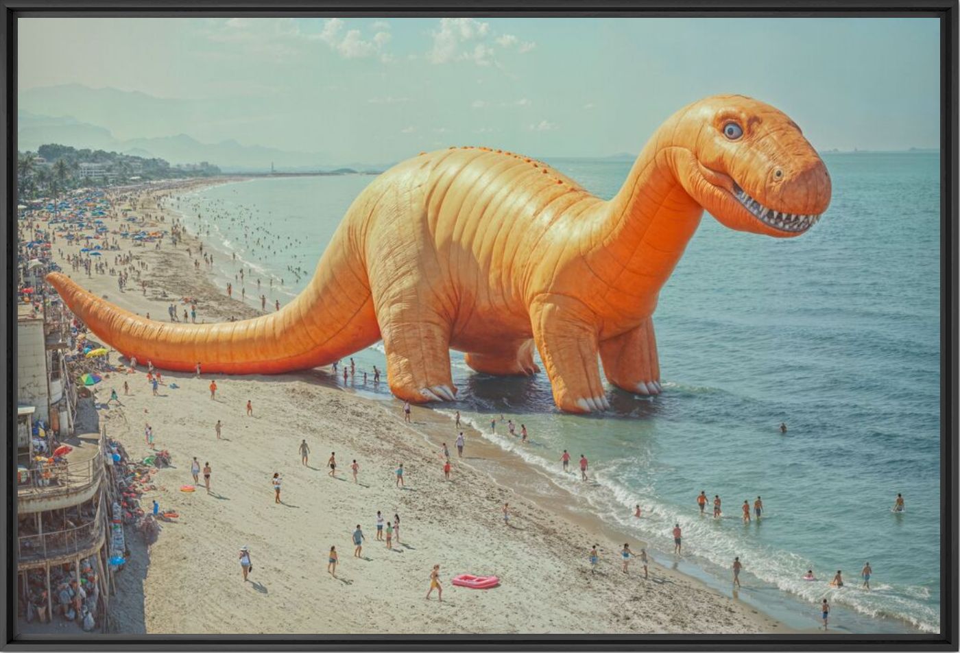 Inflattable dino 1 - Electric Dreams  - Photographie