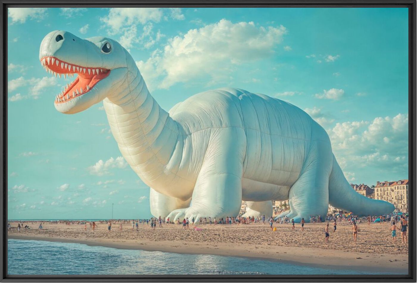 Inflattable dino 2 - Electric Dreams  - Photographie