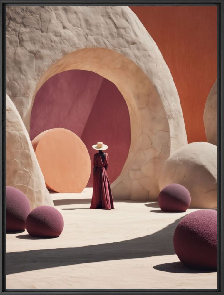 Autumn crimson and sand - Fabien NOVARINO - Photographie