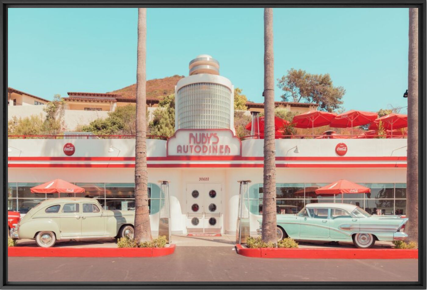Ruby's Auto Diner, Laguna Beach - FRANCK BOHBOT - Photograph