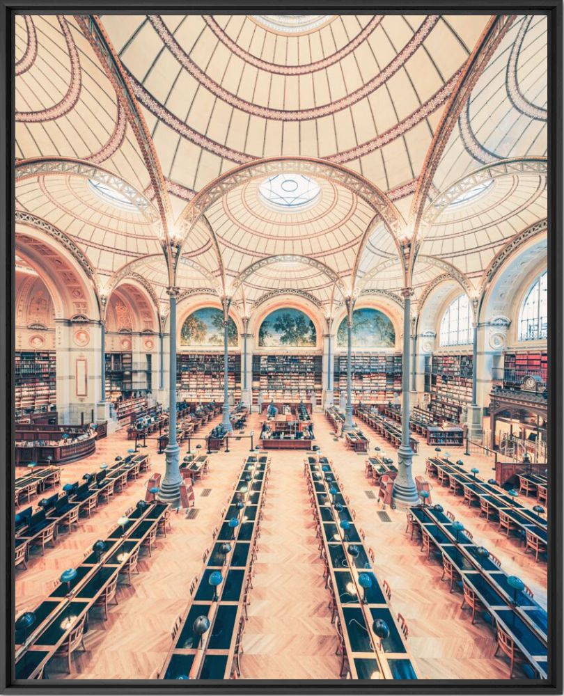 SALLE LABROUSTE BIBLIOTH&Eacute;QUE DE L'INHA PARIS 2017 III - FRANCK BOHBOT - Photographie