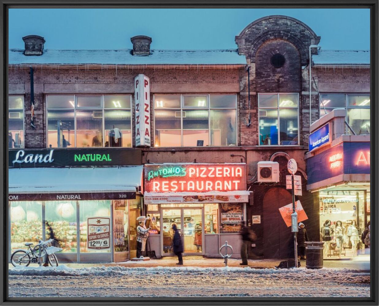 The Antonio's Pizzeria, NYC - FRANCK BOHBOT - Photographie
