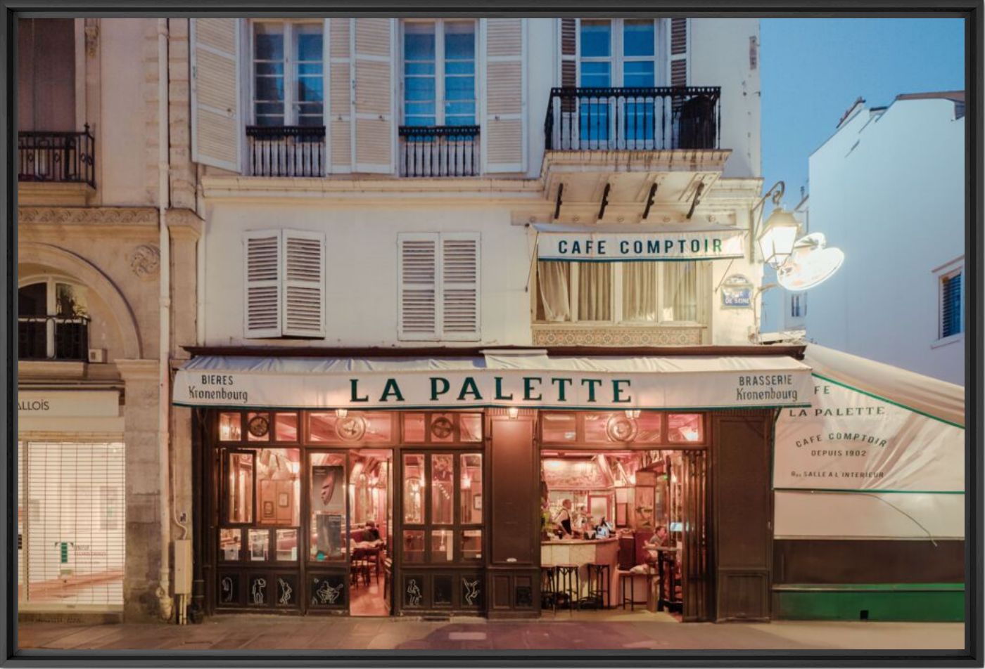 La Palette by night Paris - FRANCK BOHBOT - Fotograf&iacute;a