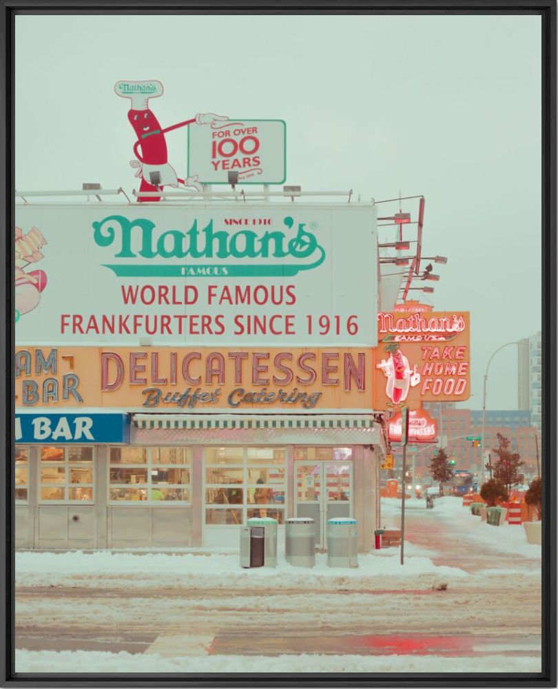 Nathan's famous,Coney Island - FRANCK BOHBOT - Photographie