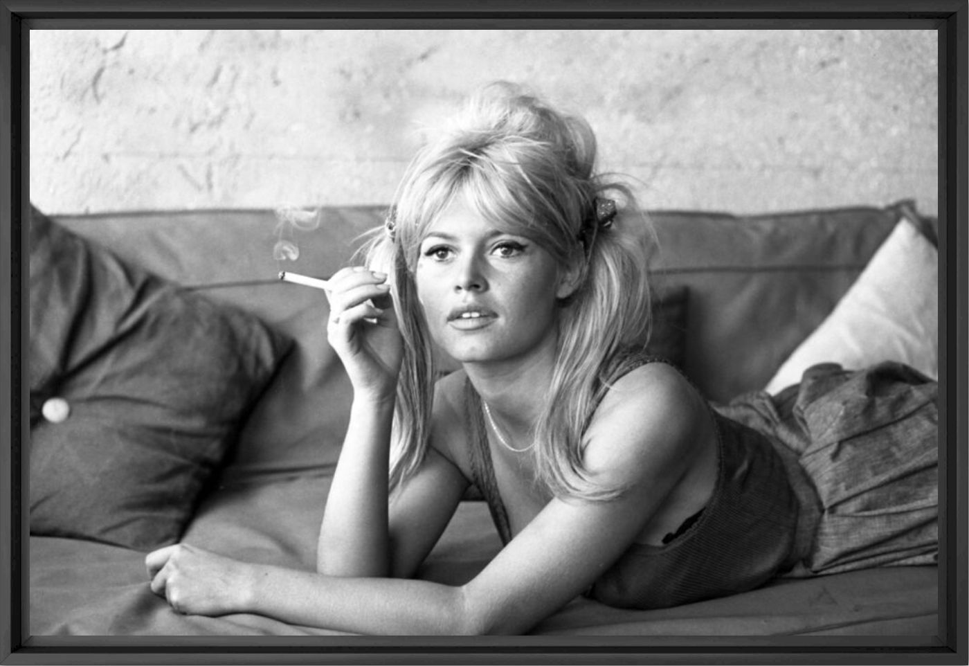 Brigitte Bardot sur le tournage du  film Vie Priv&eacute;e -  GAMMA RAPHO - Photographie