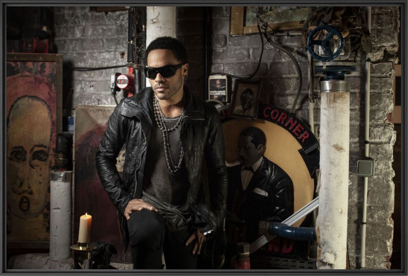 Lenny Kravitz chez lui Paris le 5 septembre 2011 -  GAMMA RAPHO - Fotografie