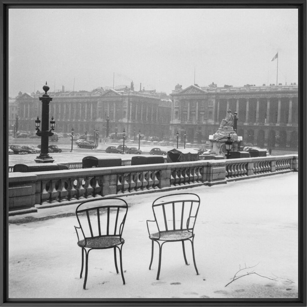 Neige &agrave; Paris -  GAMMA RAPHO - Fotograf&iacute;a