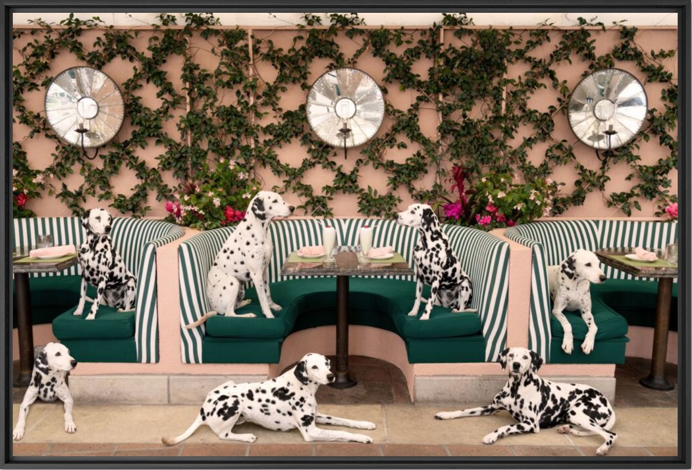 Spotted at the Cabana Cafe the Beverly Hills hotel - Gray Malin - Photographie