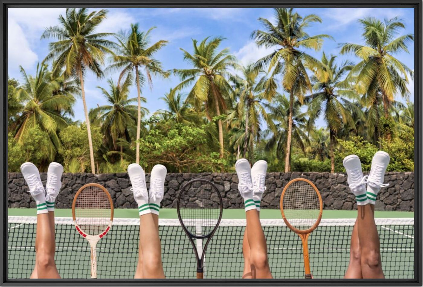Tennis match Four Seasons Hualalai Hawai - Gray Malin - Photographie