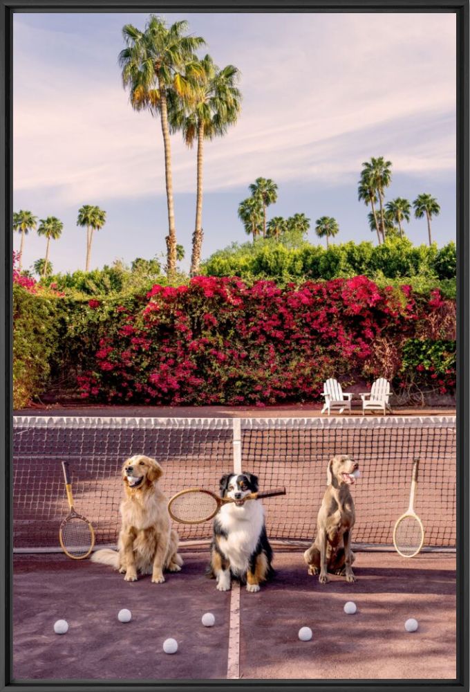 Tennis match Parker Palm Springs - Gray Malin - Photographie