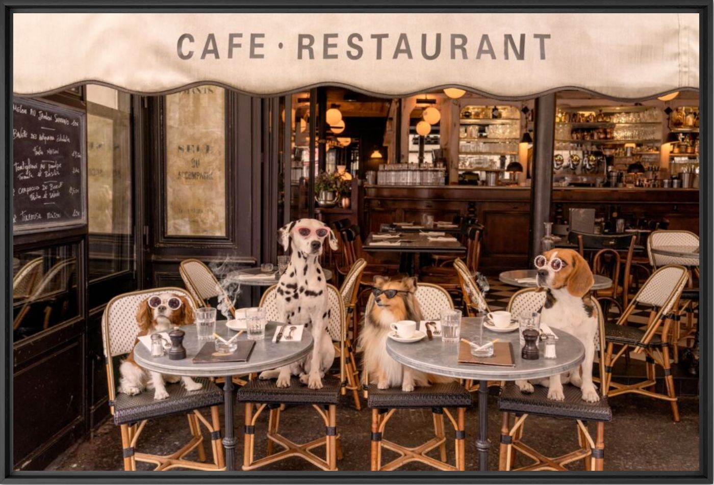 The Cafe Paris - Gray Malin - Photographie