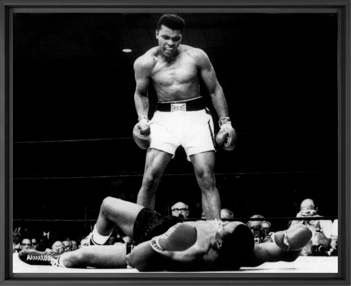 Mohamed Ali et Sonny Liston match de boxe Miami 1964 - ICON SPORT  - Photographie