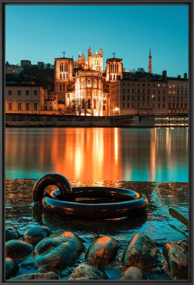 Vue m&eacute;di&eacute;vale sur Lyon - Iulian Rotaru - Photographie