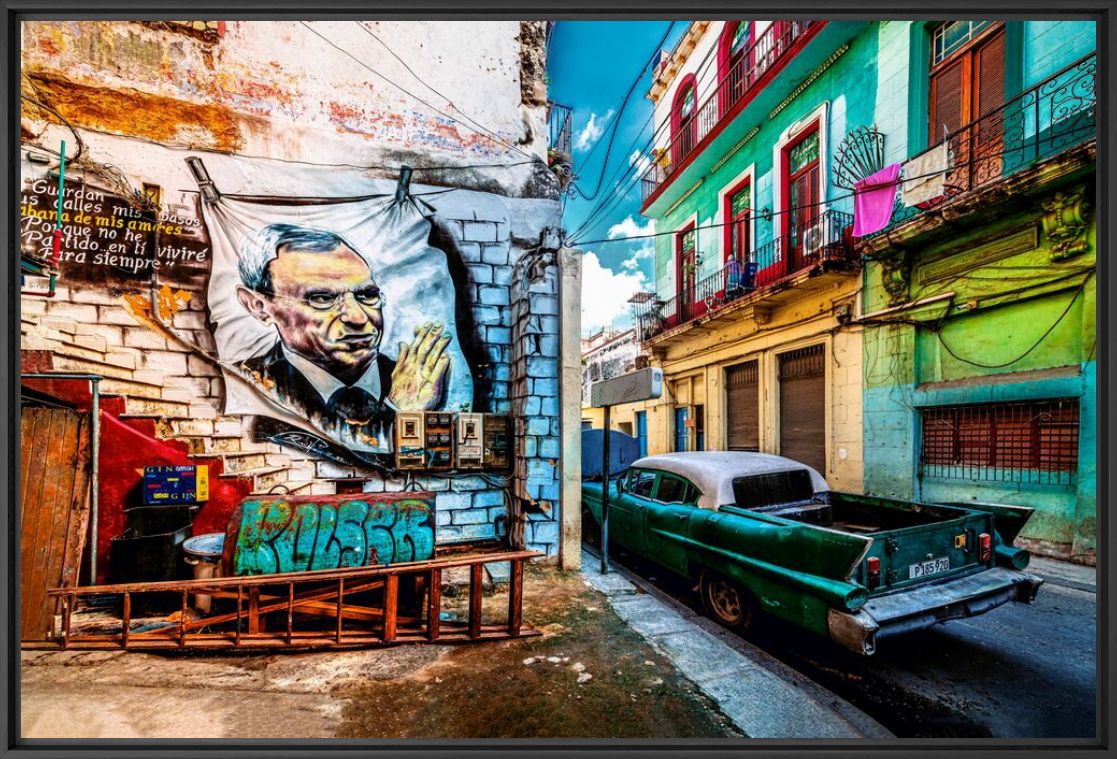 Graffiti de Eusebio - Izuky P&eacute;rez - Photographie