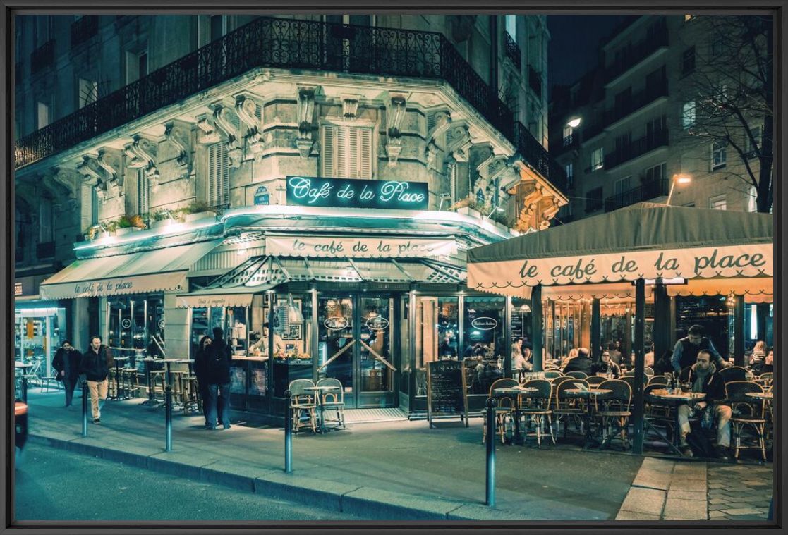 Le caf&eacute; de la place Montparnasse -  JACK AND LUNA - Photograph