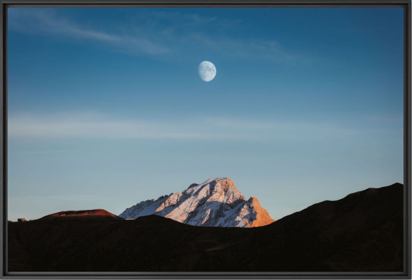 Moon over the summit - JAKUB POLOMSKI - Photograph