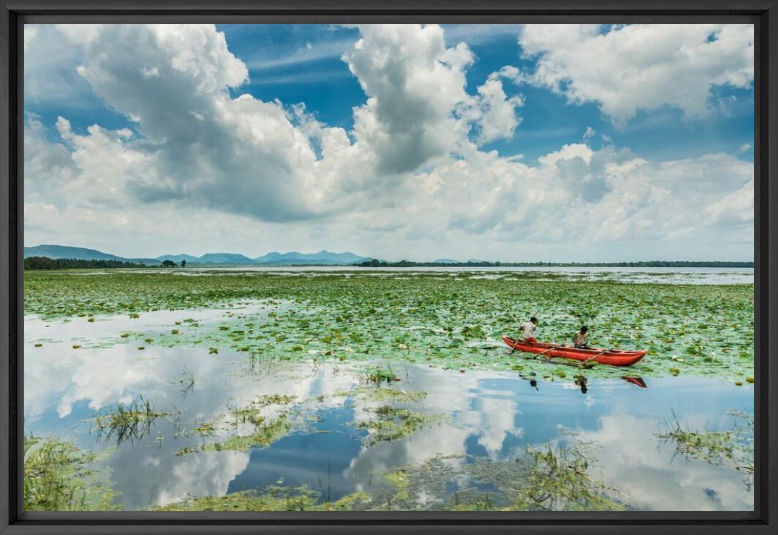 PIROGUE ROUGE - JEFF CABELLA - Photographie