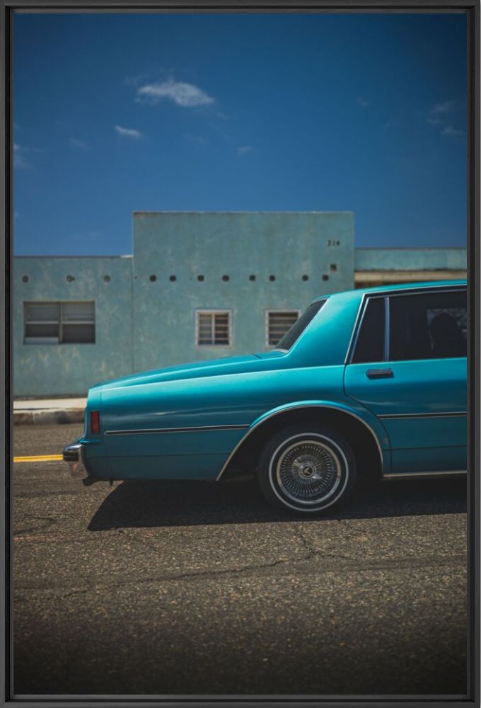 Blue 80 chevrolet caprice lowrider wisconsin st - Jens Ochlich - Photographie