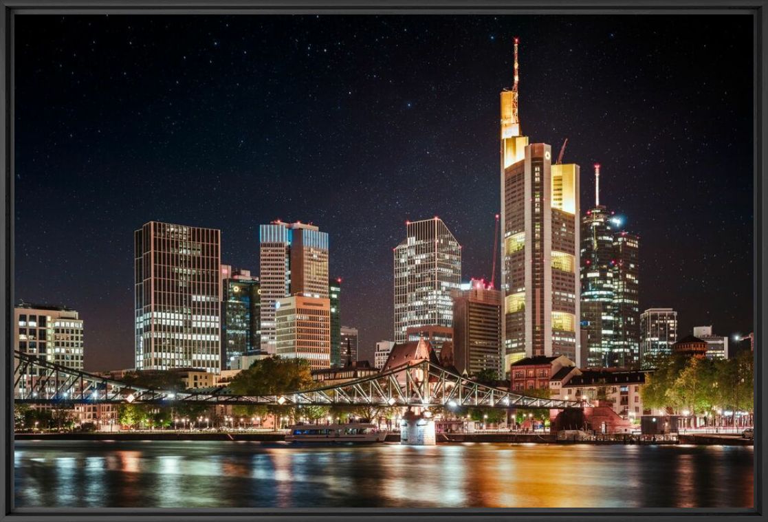 FRANKFURT NIGHT - J&ouml;rg Wanderer - Photographie