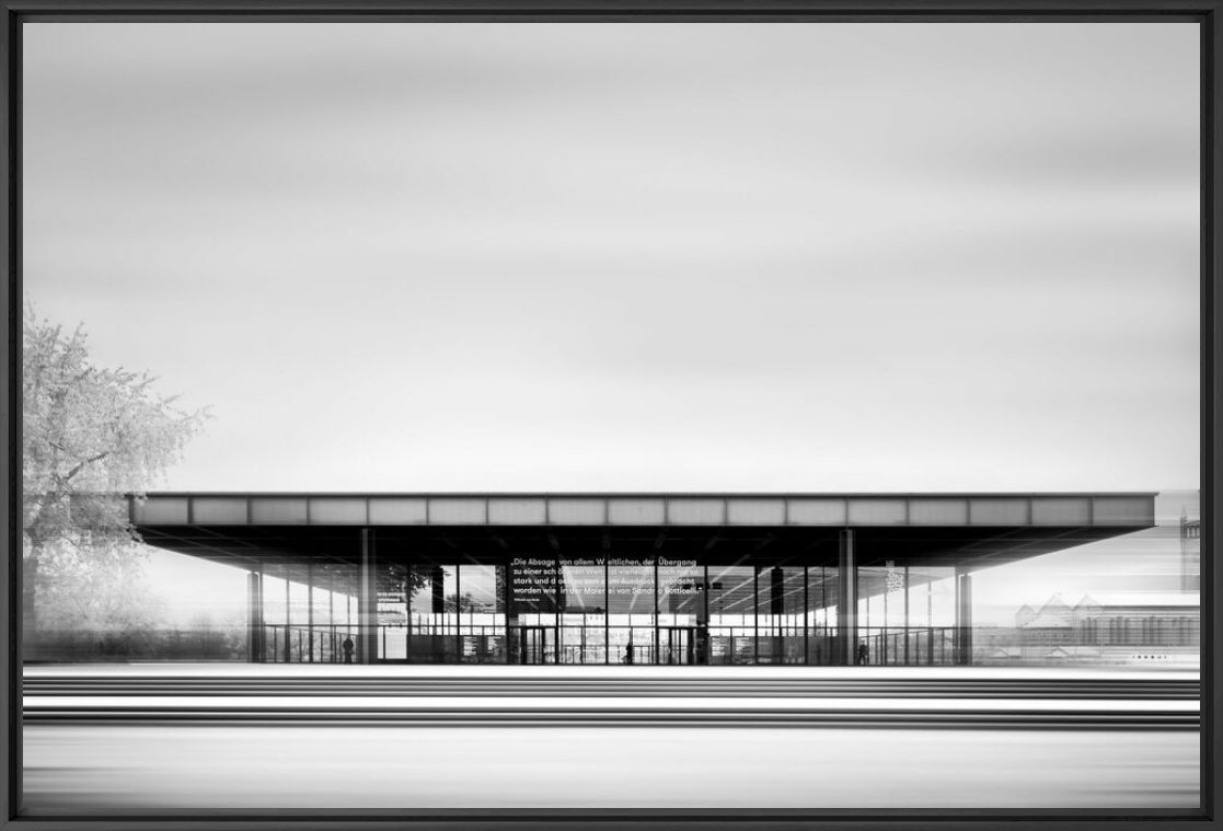 NEUE NATIONALGALERIE - J&ouml;rg Wanderer - Photographie