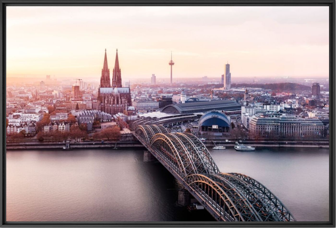 Cologne sunset 1 - J&ouml;rg Wanderer - Fotograf&iacute;a