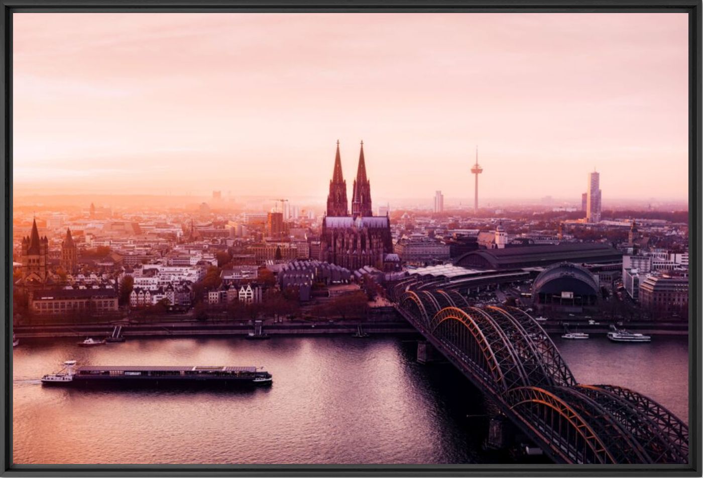 Cologne sunset 2 - J&ouml;rg Wanderer - Photographie
