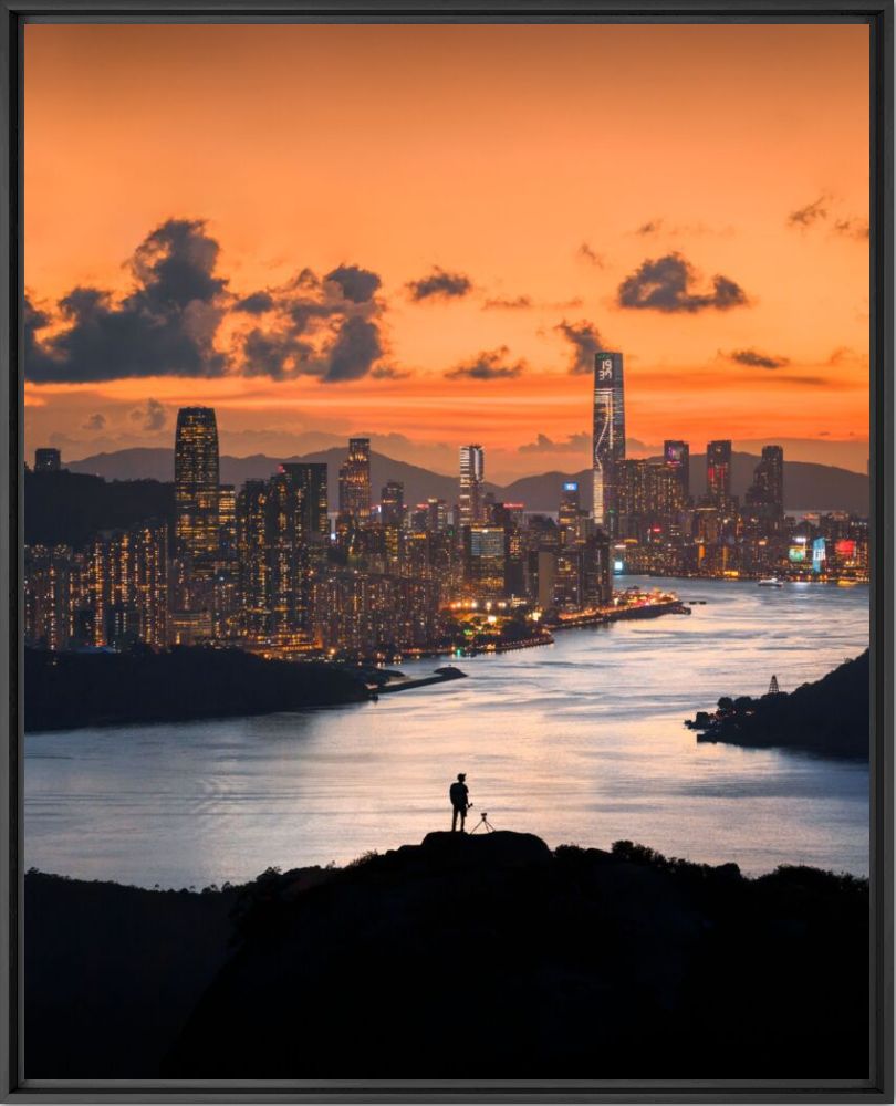Victoria harbour dusk - Kelvin YUEN - Photographie