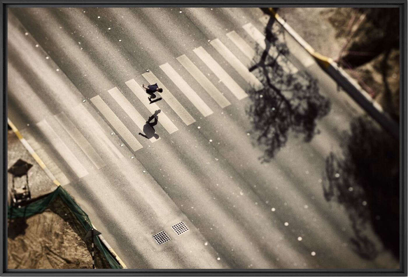 Marcus Marcoux white stripes kickflip  - Kevin Metallier - Photograph
