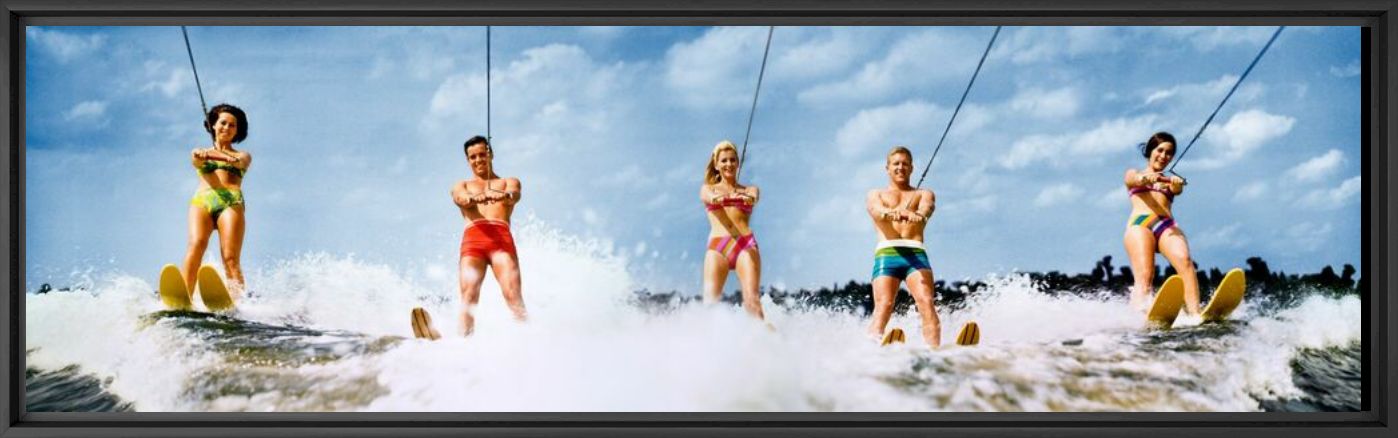 WATER SKIERS 1968 - KODAK COLORAMA DISPLAY COLLECTION - HANK MAYER - Photographie