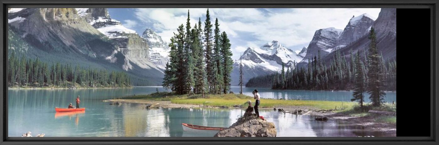 MALIGNE LAKE 1960 - KODAK COLORAMA DISPLAY COLLECTION - PETER GALES - Kunstfoto