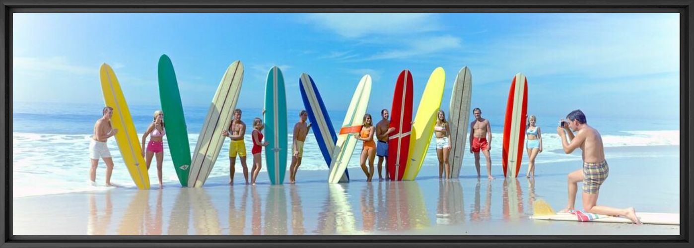 SURFERS AND SURFBOARDS 1966 - KODAK COLORAMA DISPLAY COLLECTION - PETER GALES - Kunstfoto