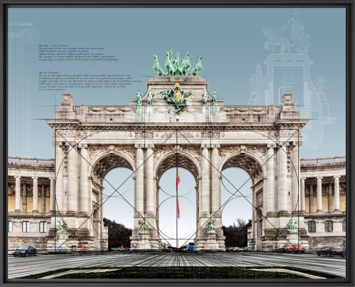 Epure - Arcades du Cinquantenaire -  LDKPHOTO - Photographie