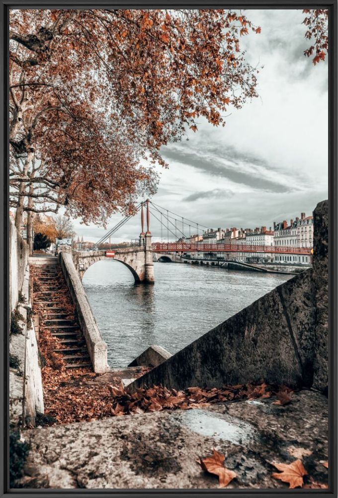 LYON - PASSERELLE SAINT GEORGES -  LDKPHOTO - Fotograf&iacute;a