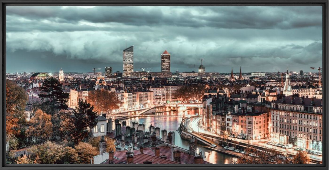 LYON - QUAIS ET EAU -  LDKPHOTO - Photographie