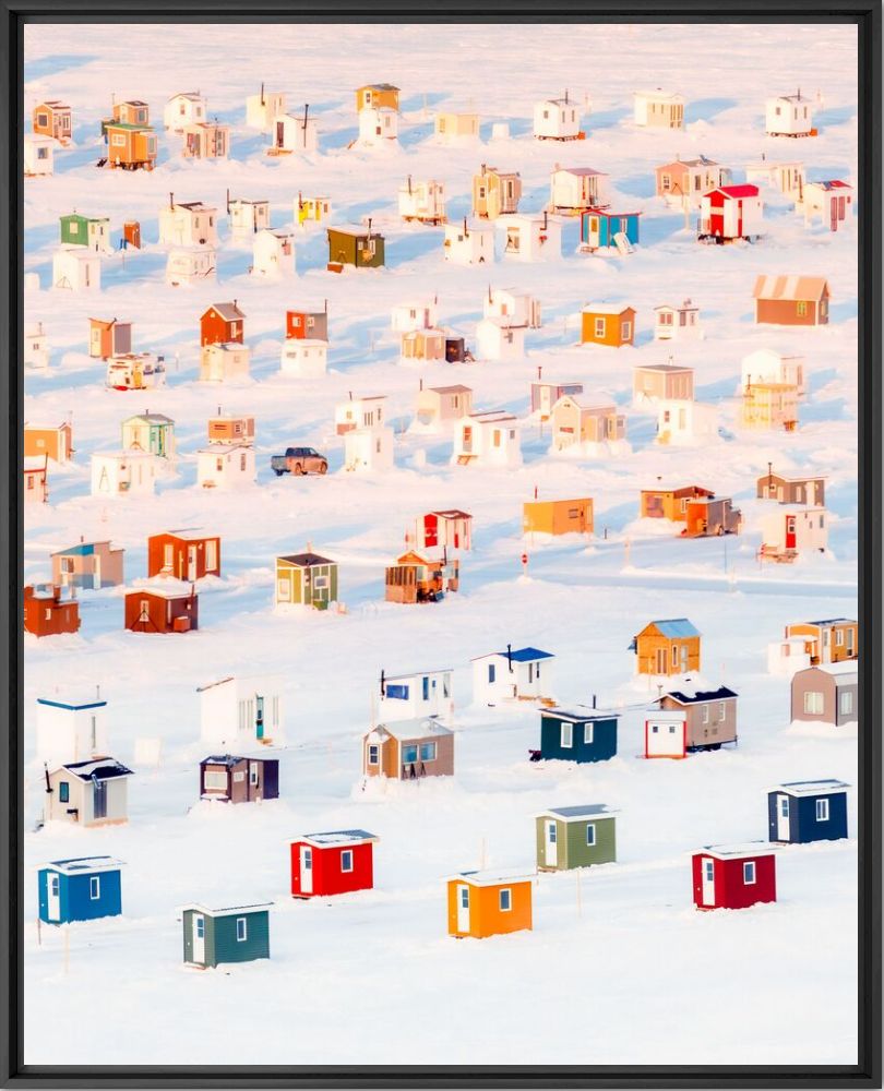 Cabanes &agrave; p&ecirc;che Saguenay - Loic LAGARDE - Photographie
