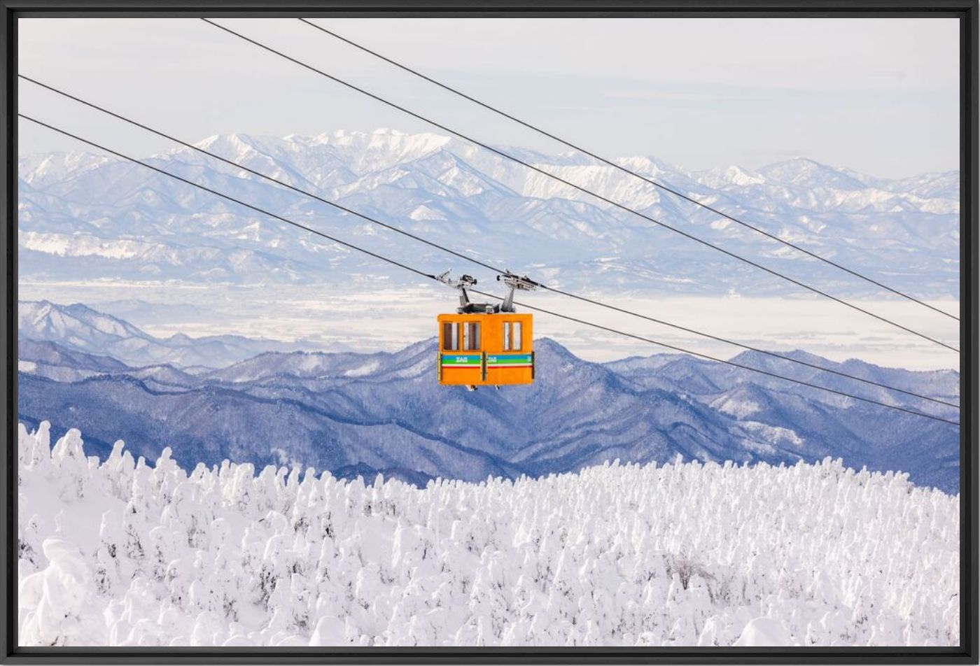 La t&eacute;l&eacute;cabine de Zao Onsen Yamagata - Loic LAGARDE - Fotografia