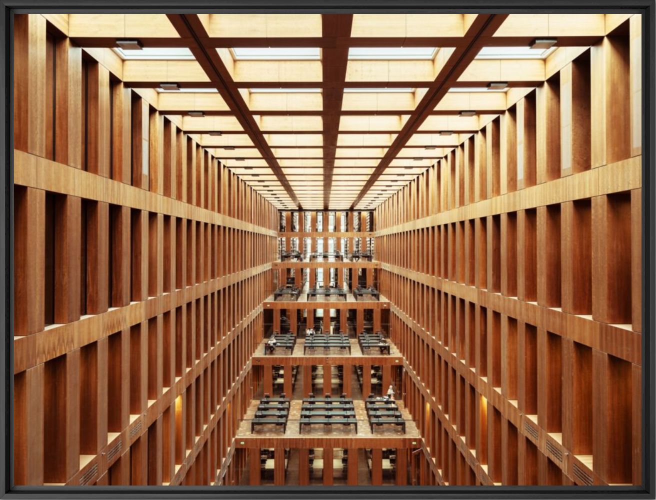 Berlin library - LUDWIG FAVRE - Photograph