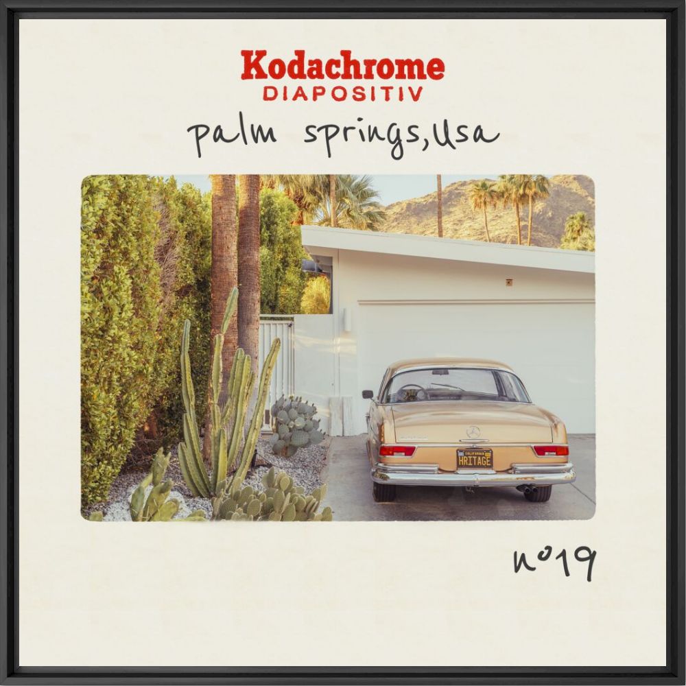 Kodachrome archive Palm Springs 19 - LUDWIG FAVRE - Photographie