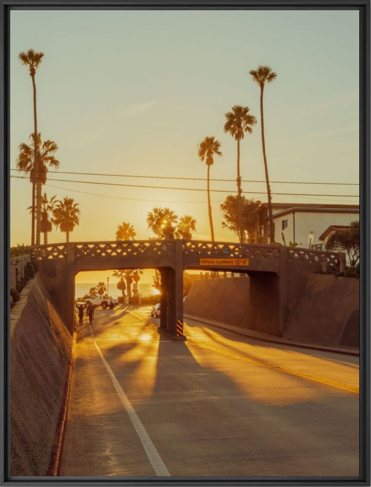 Oceanside, California bridge - LUDWIG FAVRE - Photographie
