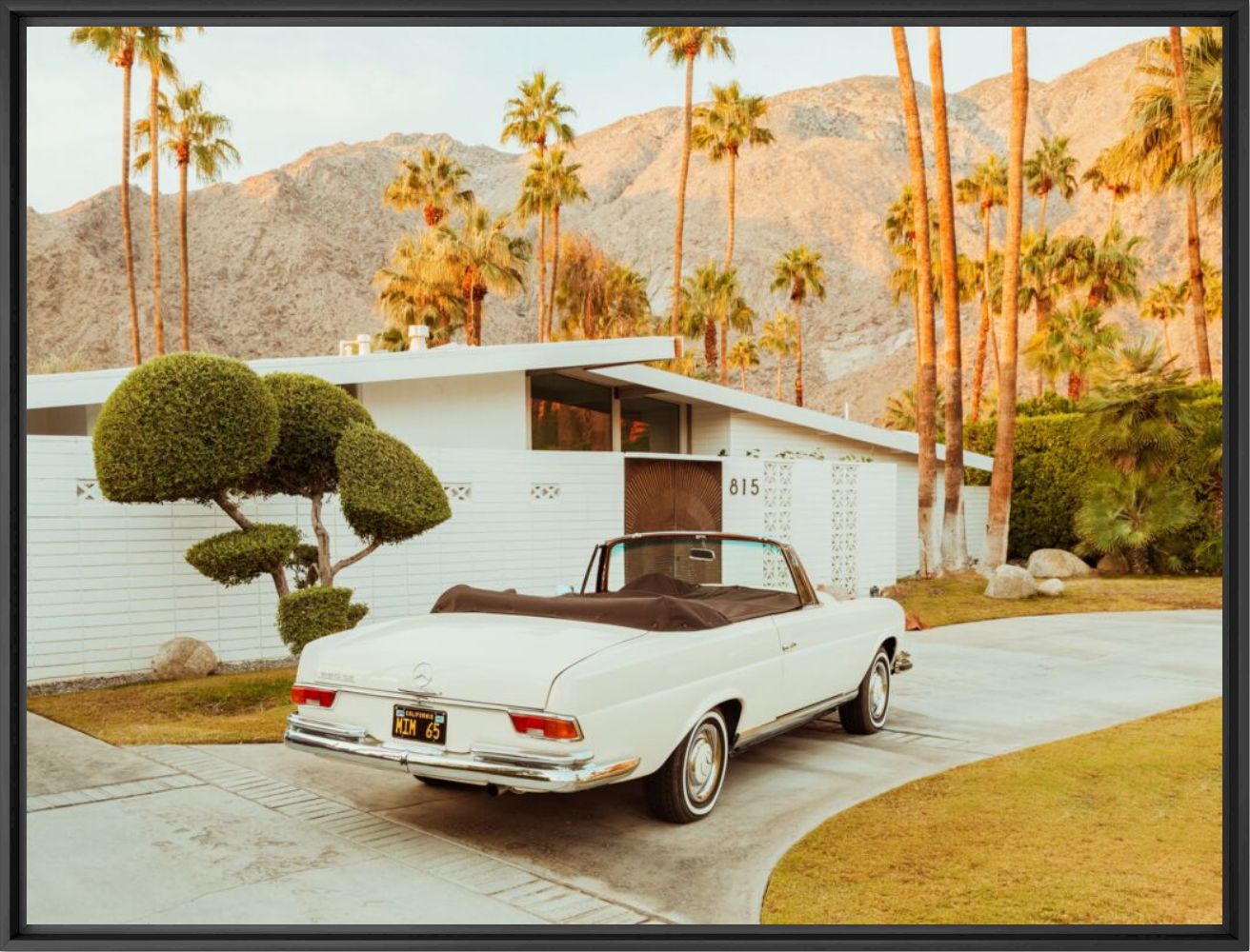 Old Mercedes in Palm Springs - LUDWIG FAVRE - Photograph